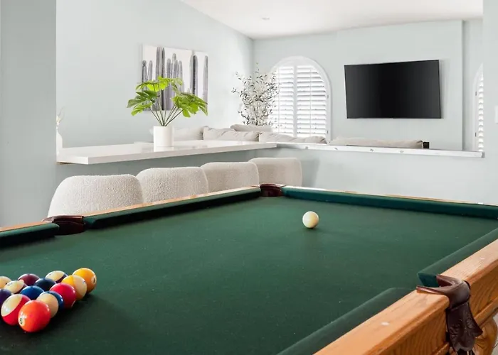 Ferienhaus 3bedroom 2bath - Saltwater Pool, Hot Tub, & Pool Table