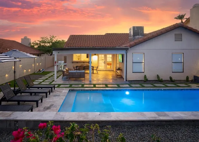Ferienhaus 3bedroom 2bath - Saltwater Pool, Hot Tub, & Pool Table